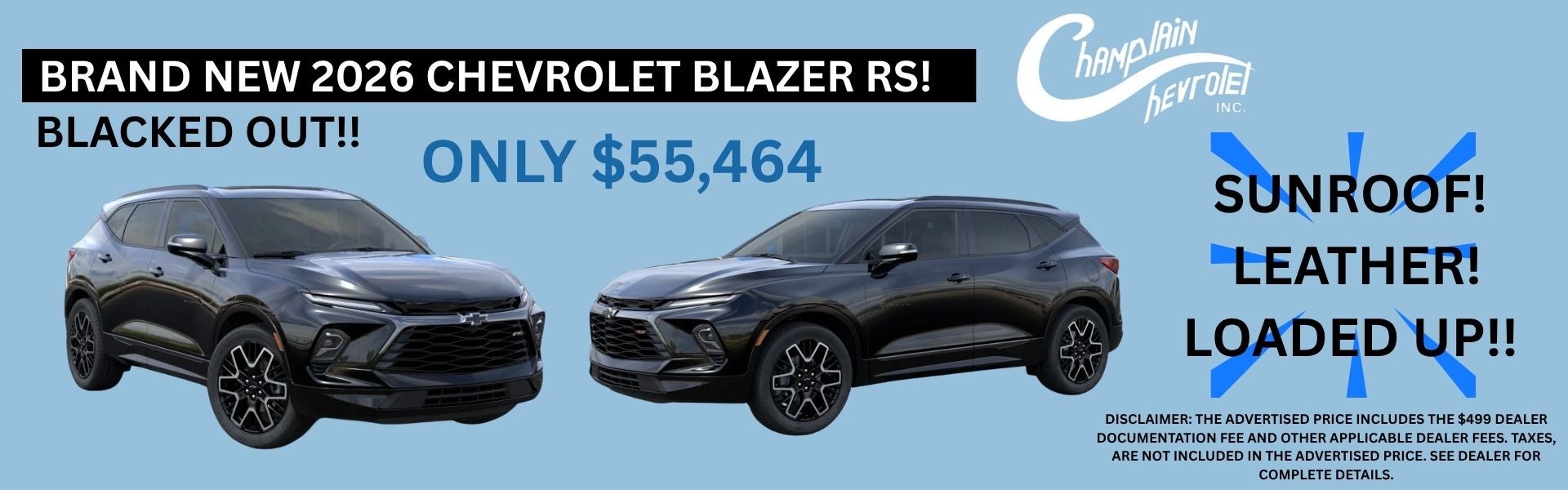 Find Your New Chevy Today! 