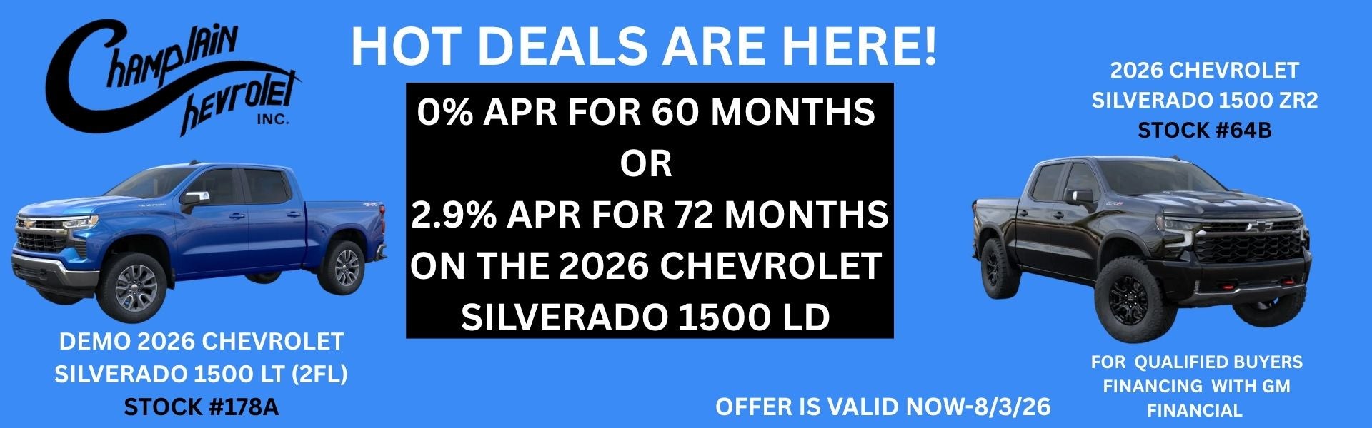 Find Your New Chevy Today! 