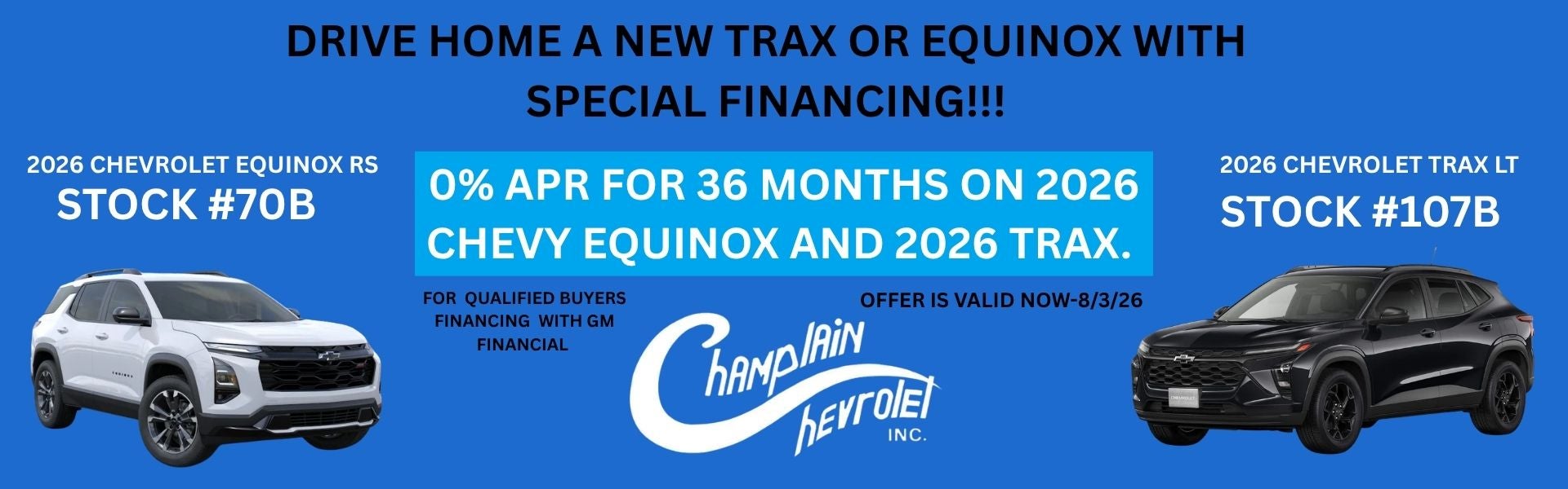 Find Your New Chevy Today! 